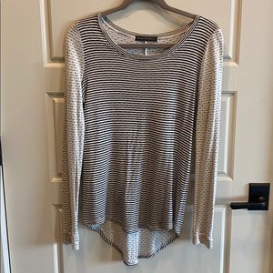 Whetherly Striped & Polka Dot Long Sleeve Tee